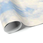 Cadeau Papier d'emballage de nuages (Coin rond)