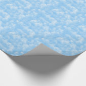 Cadeau Papier d'emballage de nuages pelucheux (Coin)