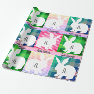 Cadeau Papier d'emballage de Pâques personnalisable avec 