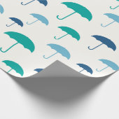 Cadeau Papier d'emballage de parapluie coloré (Coin)