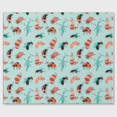 Cadeau Papier d'emballage de partie d'insecte (Plat)