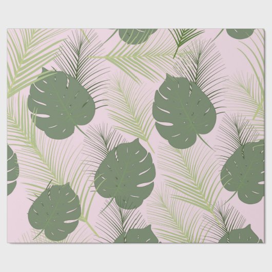 Cadeau Papier d'emballage de paume rose (Couture)