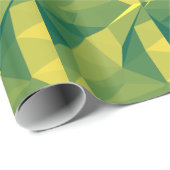 Cadeau Papier d'emballage de paysage à feuillage (Coin rond)