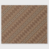 Cadeau Papier d'emballage de peau de girafe (Plat)