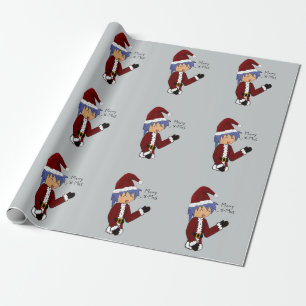 Cadeau Papier d'emballage de Père Noël d'Anime