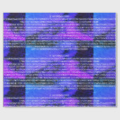 Cadeau Papier d'emballage de pi (Plat)