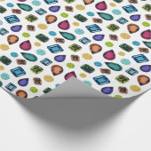 Cadeau Papier d'emballage de pierres gemmes (Coin)