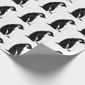Cadeau Papier d'emballage de pingouin parfait (Coin)