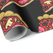 Cadeau Papier d'emballage de pizza (Coin rond)