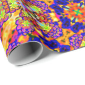 Cadeau papier d'emballage de plage de soleil (Coin rond)