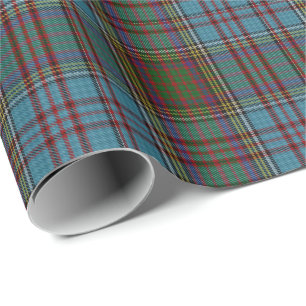 Cadeau Papier d'emballage de plaid de tartan d'Anderson
