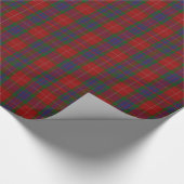 Cadeau Papier d'emballage de plaid de tartan de Fraser (Coin)