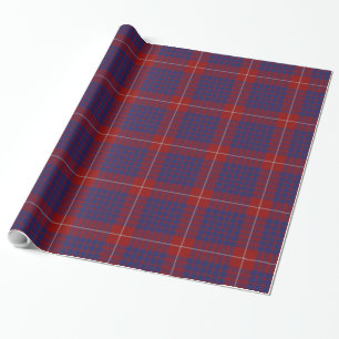 Cadeau Papier d'emballage de plaid de tartan de Hamilton