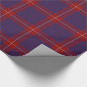 Cadeau Papier d'emballage de plaid de tartan de Hamilton (Coin)