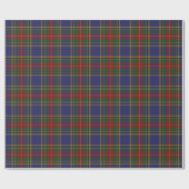 Cadeau Papier d'emballage de plaid de tartan de Macbeth (Plat)