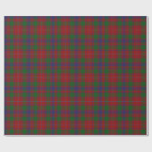Cadeau Papier d'emballage de plaid de tartan de MacIntyre (Plat)