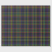 Cadeau Papier d'emballage de plaid de tartan de MacLellan (Plat)