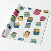 Cadeau Papier d'emballage de poisson en conserve (Déroulé)