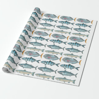 Cadeau Papier d'emballage de poissons