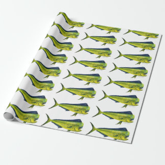 Cadeau Papier d'emballage de poissons de Mahi Mahi