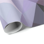 Cadeau Papier d'emballage de polygone géométrique - (Coin rond)