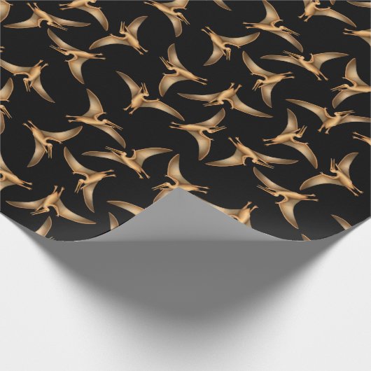 Cadeau Papier d'emballage de ptérodactyles préhistoriques (Coin)