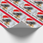 Cadeau Papier d'emballage de Ragdoll de Noël adorable de (Coin)