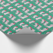 Cadeau Papier d'emballage de rats de danse de vacances (Coin)