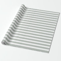 Papier d'emballage de rayures de gris argenté