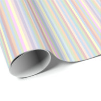 Papier d'emballage de rayures en pastel
