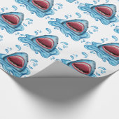 Cadeau Papier d'emballage de requin (Coin)