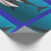 Cadeau papier d'emballage de requin (Coin)