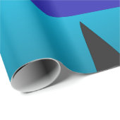 Cadeau papier d'emballage de requin (Coin rond)