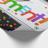 Cadeau Papier d'emballage de retraite heureux (Coin)