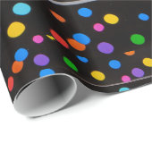 Cadeau Papier d'emballage de retraite heureux (Coin rond)