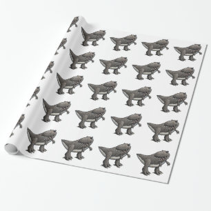 Cadeau Papier d'emballage de Rex de Tyrannosaurus