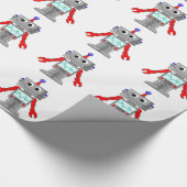 Cadeau Papier d'emballage de robot (Coin)