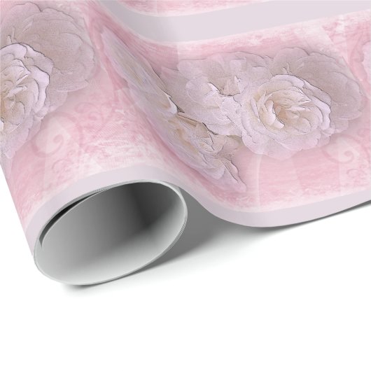 Cadeau Papier d'emballage de Rosa (Coin rond)