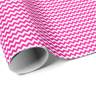 Cadeau Papier d'emballage de rose indien et blanc petit