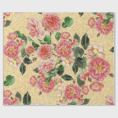 Cadeau Papier d'emballage de Rose Parade (Plat)