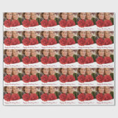 Cadeau Papier d'emballage de roses faits sur commande de (Plat)