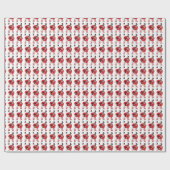 Cadeau Papier d'emballage de rugby (Plat)