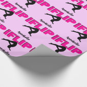 Cadeau Papier d'emballage de secousse de gymnastique de (Coin)