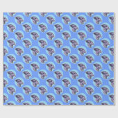 Cadeau Papier d'emballage de seiches (Plat)