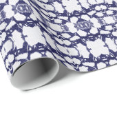 Cadeau Papier d'emballage de Shibori (Coin rond)