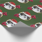 Cadeau Papier d'emballage de Shih Tzu de Noël (Coin)