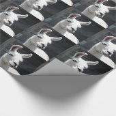 Cadeau Papier d'emballage de sourire de lama (Coin)