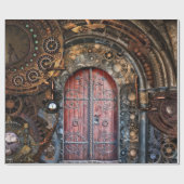 Cadeau Papier d'emballage de Steampunk 17 (Plat)