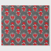 Cadeau Papier d'emballage de Steampunk Valentine (Plat)