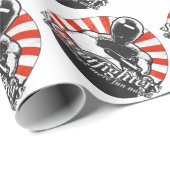 Cadeau Papier d'emballage de Streetfighter (Coin rond)